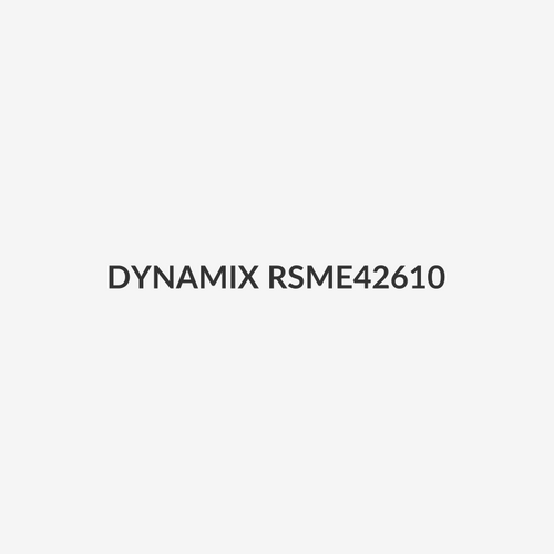 DYNAMIX RSME42610 - 42RU Server Cabinet 1000mm Deep Front Mesh Door Rear Mesh Double Doors