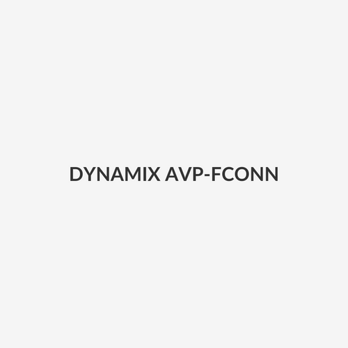 DYNAMIX AVP-FCONN - F to F Keystone Adapter Female Connectors on the Front & Back For Keystone Panel/Wall Plates