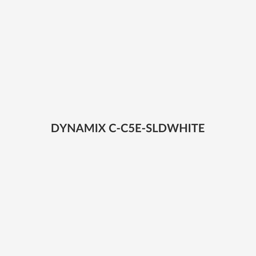DYNAMIX C-C5E-SLDWHITE - 305m Cat5e White UTP SOLID Roll 100MHz 24AWGx4P PVC CM UL Rated Jacket