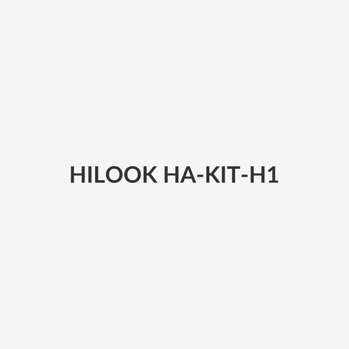 HILOOK HA-KIT-H1 - Hybrid Intercom Kit w/ 7'' Colour Touch Screen & 2MP IP Indoor Station Analog Door