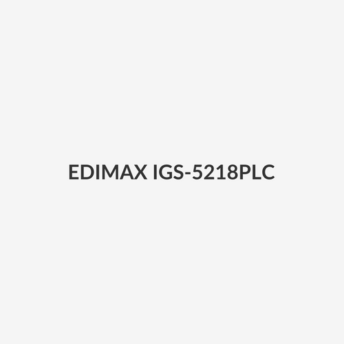 EDIMAX IGS-5218PLC - Industrial Surveillance VLAN 18-Port Gigabit PoE+ Web Smart Switch