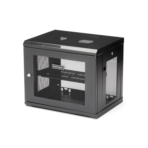 RK9WALM - STARTECH.COM 9U WALL MOUNT RACK - WALL MOUNT SERVER AND NETWORK CABINET, 5 YR