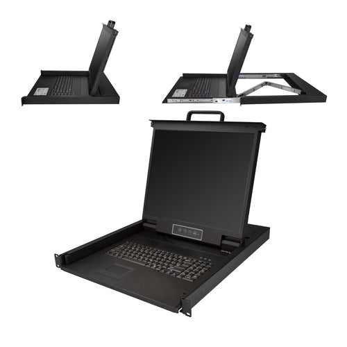 StarTech.com RKCONS1901 - KVM Console Server Rack 19in Single Port