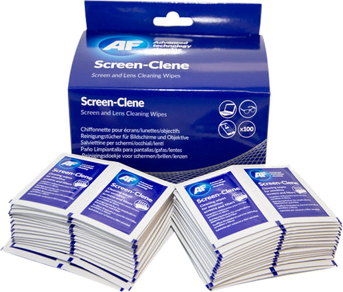 CL120 - AF Screen-Clene Sachets Box - 100