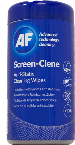 CL125 - AF Screen-Clene Anti-Statik-Reinigungstücher Box - 100