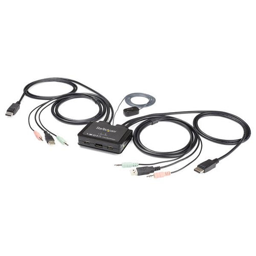 StarTech.com SV211DPUA4K - KVM Switch - DisplayPort - 4k 60Hz
