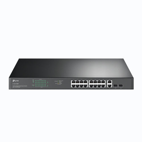 TP-Link TL-SG1218MP - TP LINK 18-Port Gigabit Rackmount Switch with 16-Port PoE+