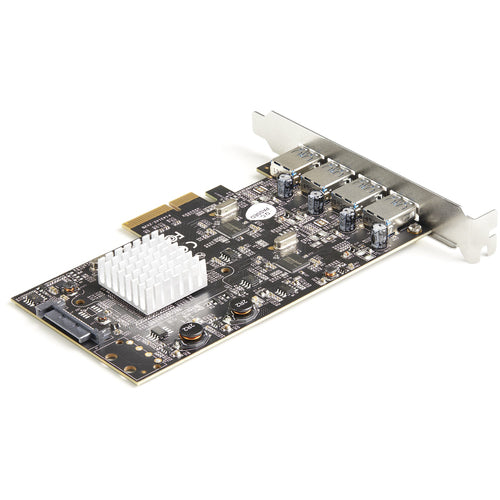 StarTech.com PEXUSB314A2V2 - 4-Port USB PCIe Card 3.1 Gen 2 - 2 Chips