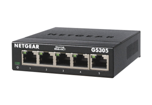 Netgear GS305-300AUS - SOHO 5 PORT GB UNMGD SWTCH