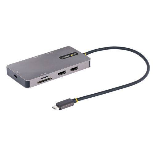 STARTECH.COM USB C MULTIPORT ADAPTER, 4K DUAL HDMI, 5GBPS USB HUB, 100W PD 3 YR