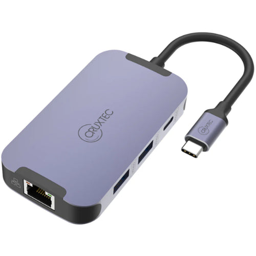 Cruxtec CMD06-SG USB-C 6-in-1 Mini Dock