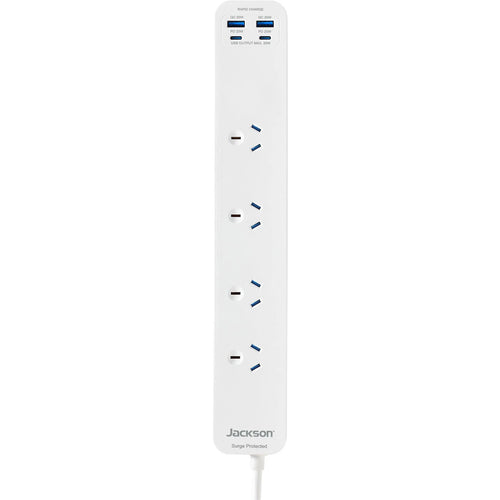 Jackson 4-WAY POWER BOARD Surge Protection