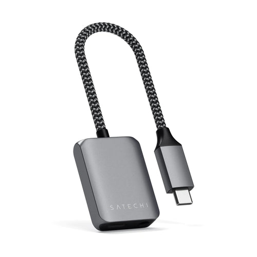 SATECHI USB-C PD Audio Adapter for Mac and iPad with USB-C Connection