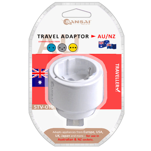 Sansai STV-019 Europe Socket to AU Plug