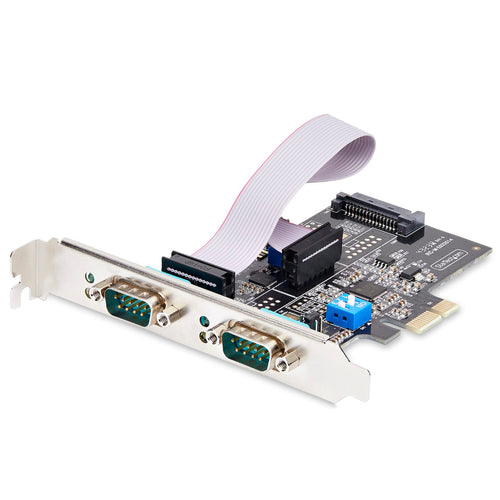 StarTech.com 2S232422485-PC-CARD – 2-PORT SERIELLE PCIE-KARTE RS232/422/485