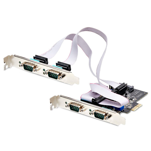 StarTech.com PS74ADF-SERIAL-CARD - 4-PORT SERIAL PCIE CARD RS232/422/485