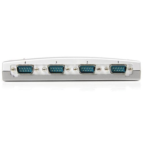 StarTech.com 4 Port USB to RS232 Serial Adapter Hub