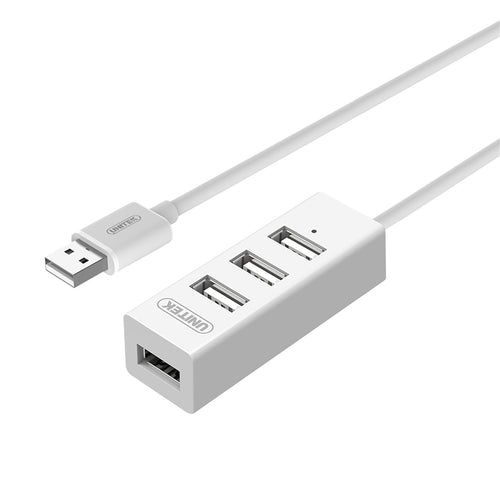 Unitek Y-2146 USB 2.0 4-Port-Hub. Plug & Play.