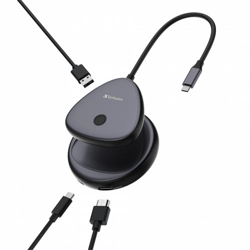 Verbatim 32147 USB-C Wireless 4K HDMI Adapter