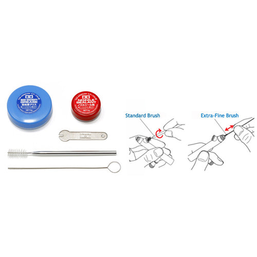 Tamiya 74548 - TAMIYA SPRAY WORKS AIRBRUSH CLEANING KIT