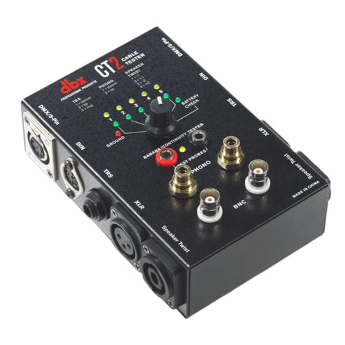 DBX CT2 - CABLE TESTER FOR AUDIO / BNC / DMX ETC