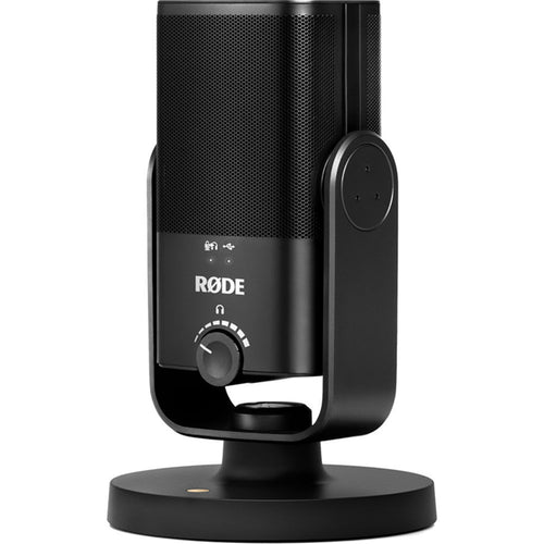 RODE NT-USB Mini USB Microphone 3.5mm Headphone Monitoring Jack, Direct Mix Control, Designed for gamers, streamers, podcasters, Twitchers, YouTubers, and more