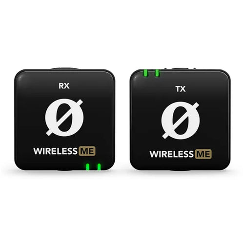 RODE WIME Wireless ME Microphone System - Single Channel, Compact Wireless System For Mobile Journalist, Videographer - Built-In Omni Mic & 3.5mm Mic Input