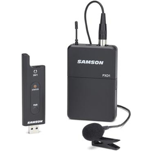 SAMSON XPD2 Lavalier - USB Digital Wireless System Recording, Live Performance, Music Education, Audio for Video, Journalism, Karaoke, Multimedia, VOIP, Podcasting