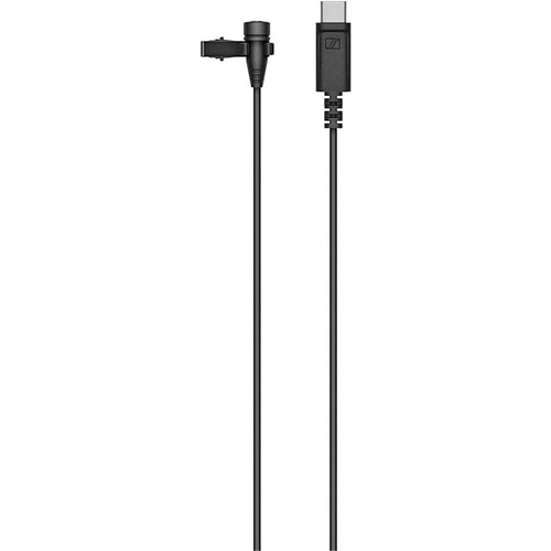 Sennheiser Pro XS Lav USB-C Omnidirectional lavalier microphone - 2m cable with USB Type-C connector for mobile devices, Mac, & PC - Includes foam windshield, clip & travel pouch - 2 Year Warranty