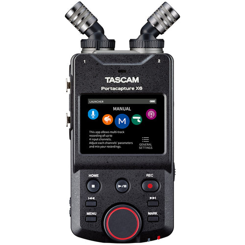 PORTACAPTUREX6 - TASCAM PORTACAPTURE X6 MULTI TRACK HANDHELD RECORDER