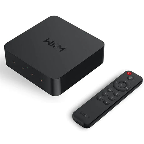 WiiM Pro Plus Wireless WiFi + Bluetooth Audio Streamer with Voice Remote & AKM DAC