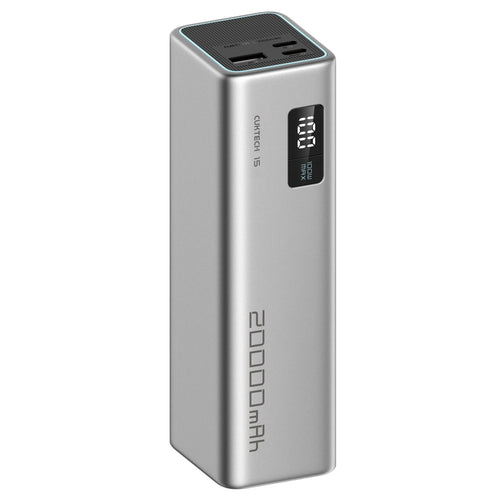 CUKTECH No.15 SE 20000mAh 100W 3-Output Laptop Power Bank with Display (CCC-Certified)