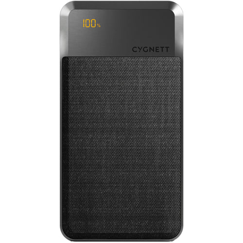 Cygnett Reserve 20000mAh 30W 3-Output Power Bank with Display -Black