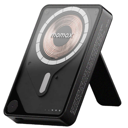Momax 1-Power X Pro+ 10000mAh 20W 3-Output Magnetic Wireless Charging Power Bank - Black