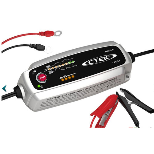 CTEK 56-987 MXS 5.0T 12V 5AMP Lead Acid Battery Charger 5 Year Warranty