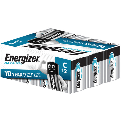 Energizer MAX PLUS C Batterien - 12 Stück