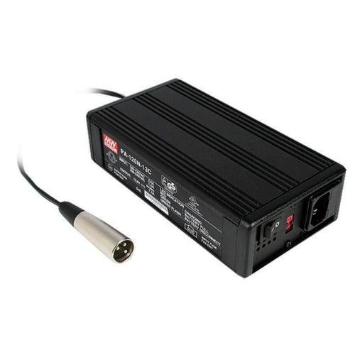 Mean Well PB-120N-13C Battery Charger with XLR Connector 12v 7.2a