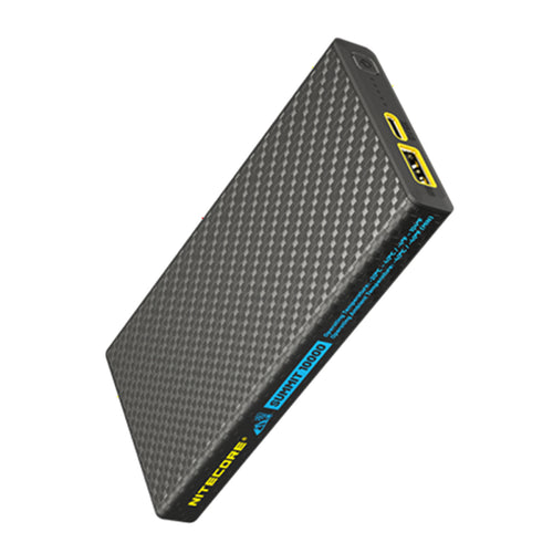 NITECORE 10;000MAH POWER BANK LOW TEMP RESISTANT CARBON FIBER ENERGY BRICK