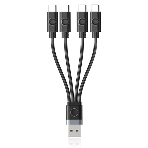 Orico Smart AA USB-C Rechargeable Lithium Battery (2 Pack Bundle) with Charging Cable and Box 2100mWh, 4-in-One USB-C Cable Included