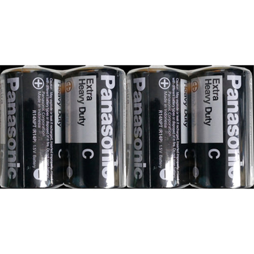 Panasonic R14NP/4B C Size 4 Pack Extra Heavy Duty
