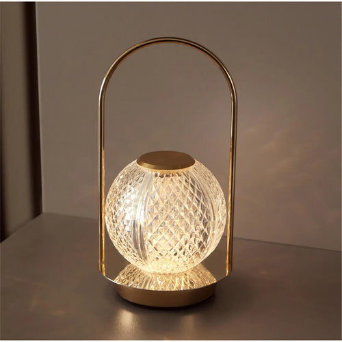 Highlight Portable Crystal Touch Control LED Table Lamp