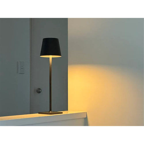 Highlight Rechargable Double-pole Touch Control LED Table Lamp