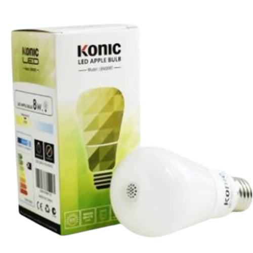 KONIC E27 LED Light Bulb, 8W 3000K Warm White, 810 Lumens
