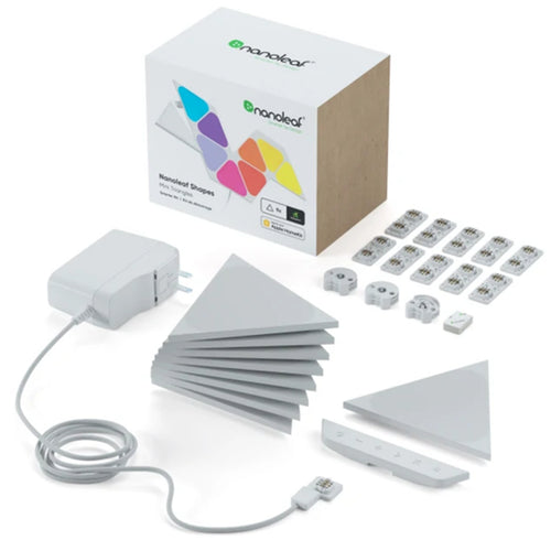 NL48-0005TW-9PK - Nanoleaf Shapes - Mini Triangles Starter Kit (9 Panels)