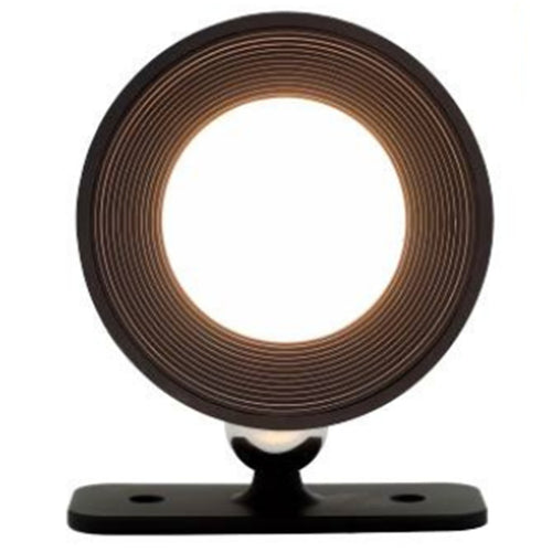 Valore LT-008 Remote Wall Light (Black) - 360° Rotatable Head