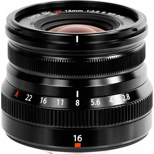 Fujifilm XF 16mm F2.8 R WR Lens Black
