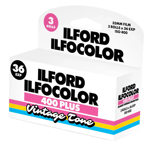 ILFORD Vintage Tone 135/36 EXP - Triple Pack ( 3 Rolls ) ILFOCOLOR 400+