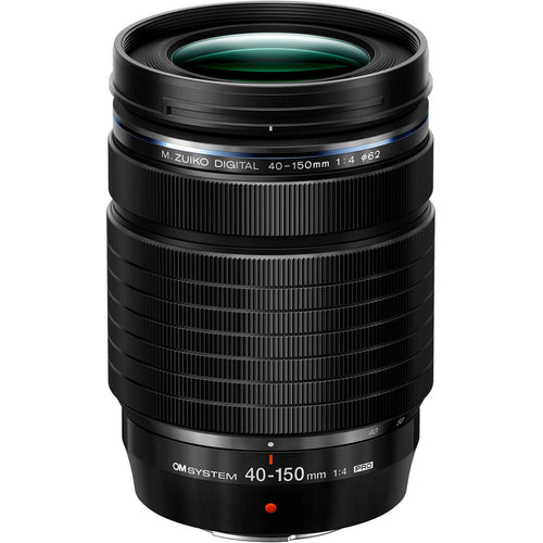 OM SYSTEM 40-150mm f4.0-5.6 R Micro Four Thirds Lens Black