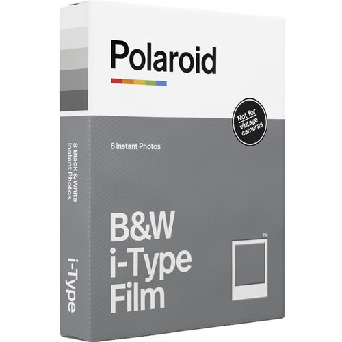 POLAROID B & W i-Type Instant Film (Single Pack,