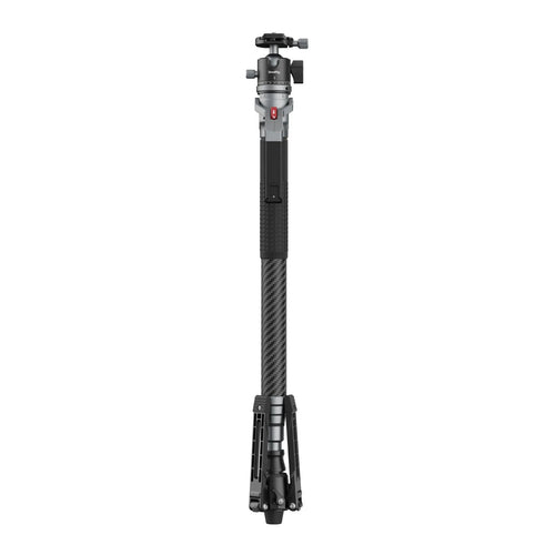 SmallRig Carbon Fiber Monopod Tripod with Ball Head for Photography (166cm Height, 5kg Load, 1.7kg Weight)